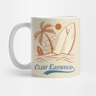 Vintage summer clint eastwood Mug